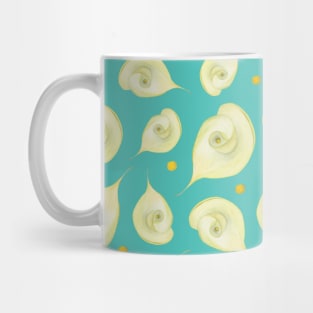 Delicate Flower Pattern Mug